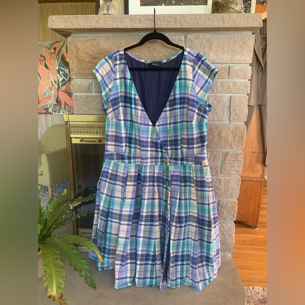 eShakti Custom Wrap Dress